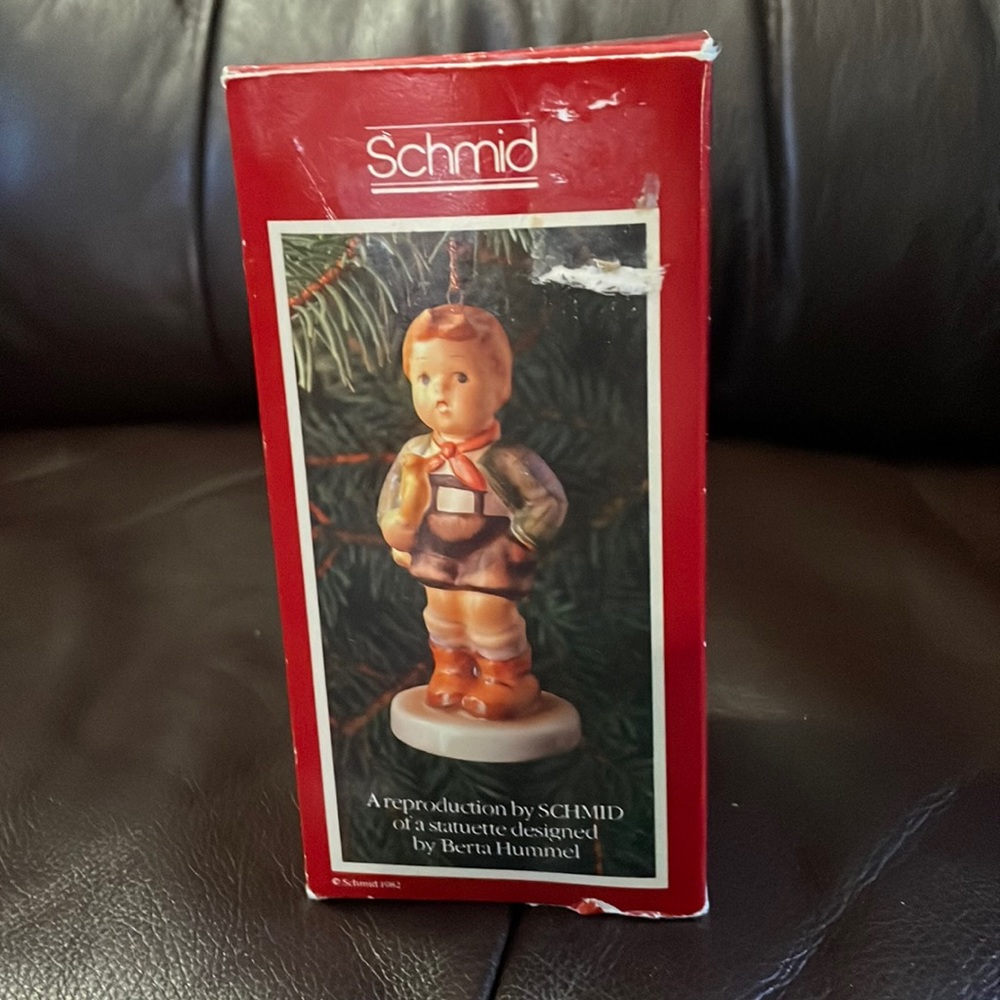 Schmid 1983 Hark the Herald 1st edition ornament.